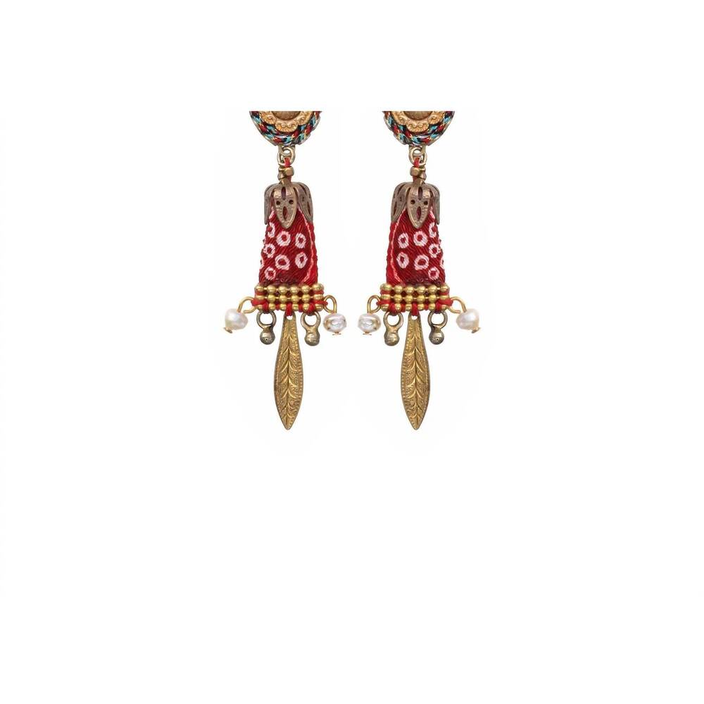 NEW AYALA BAR women's felicia earrings in queen of sheba
